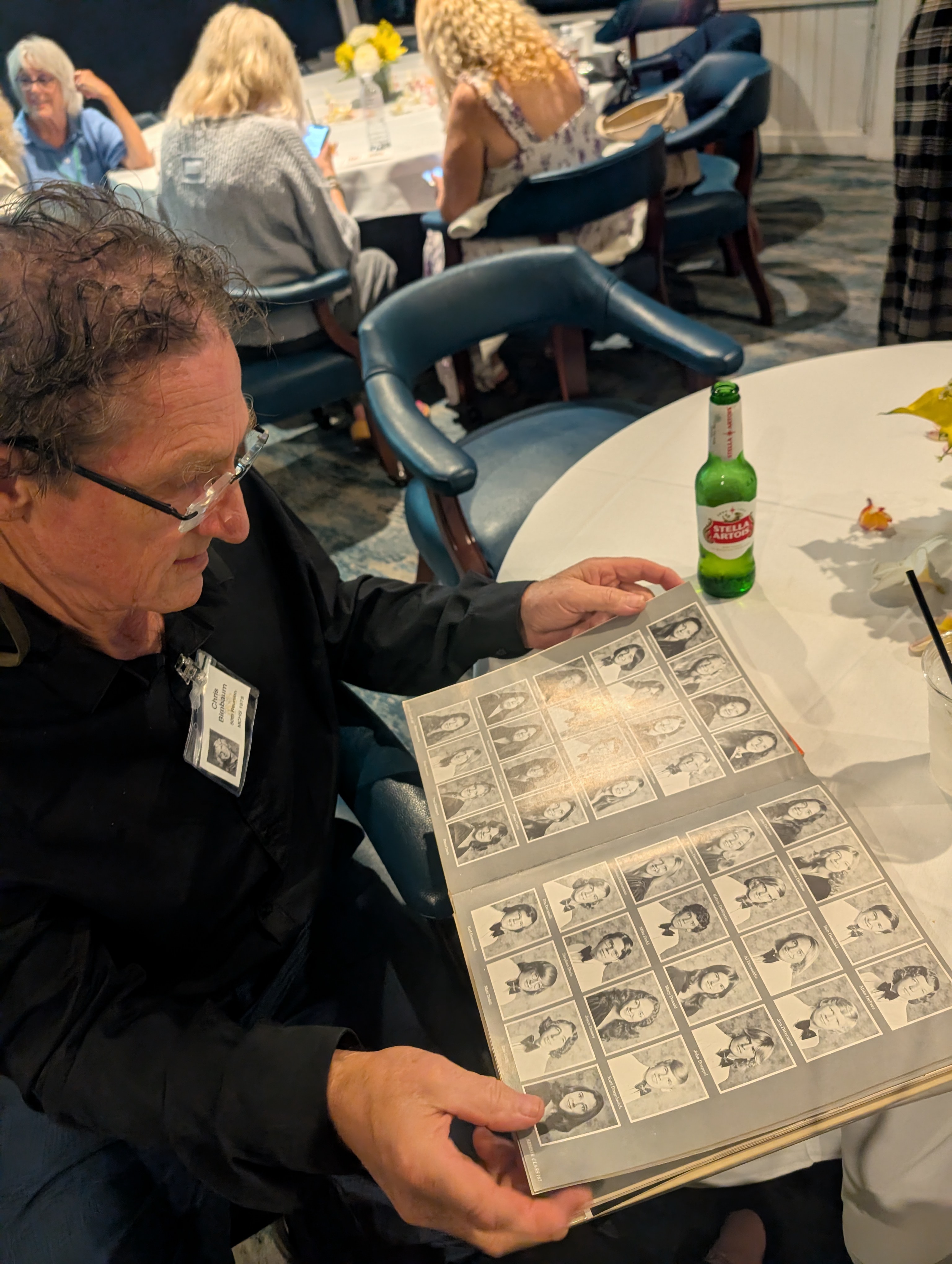 Guestbook entry photo